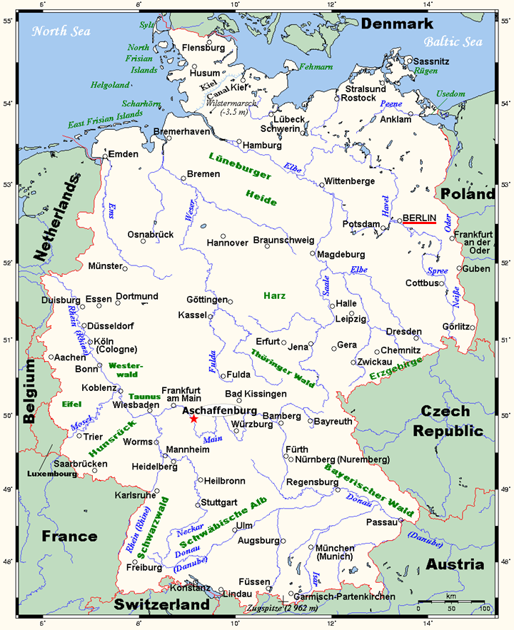 German map